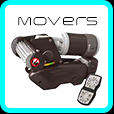 Caravan motor movers button